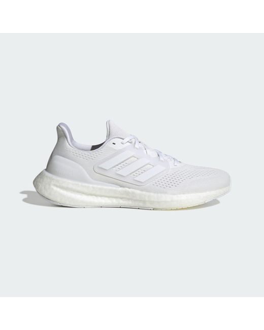 Adidas Pureboost 23 in White für Herren