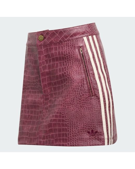 Adidas Pink Pleather Mini Skirt