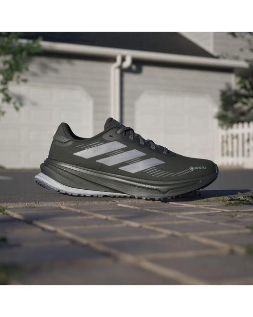 Adidas Black Supernova Rise Gtx Running Shoes
