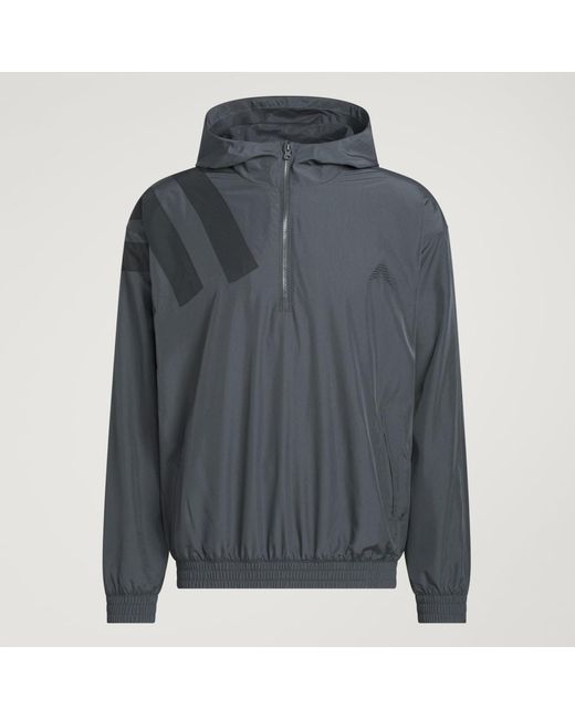 Adidas Gray Anthony Edwards Anorak Pullover for men