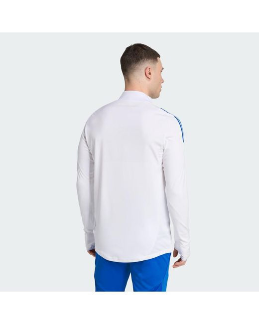 Adidas Blue Real Madrid Tiro 25 Competition Training Top for men