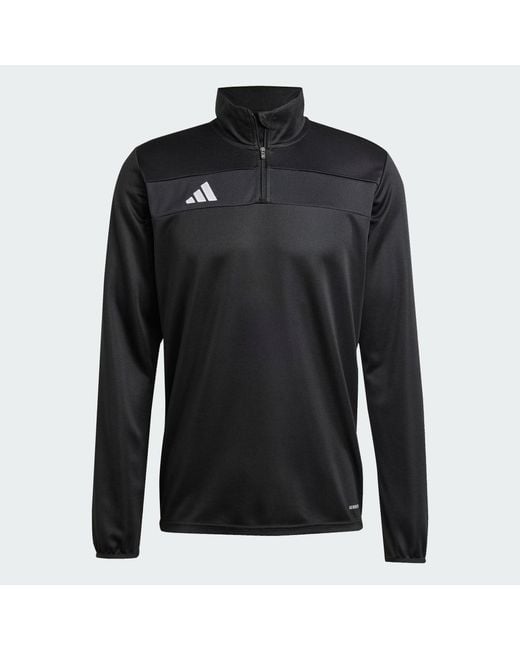 Adidas Black Tiro 25 Essentials Training Top for men