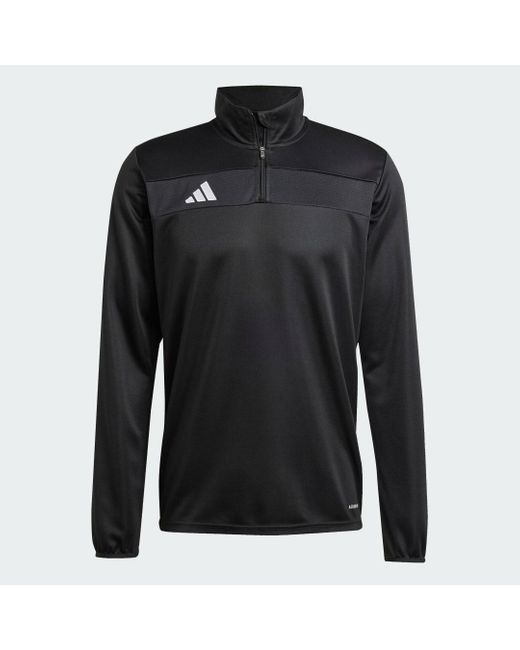 Adidas Black Tiro 25 Essentials Training Top for men