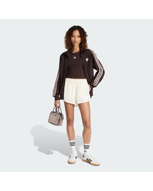 Adidas White Santiago Woven Shorts