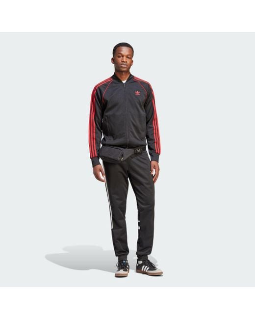 Adidas Black Adicolor Classics Sst Track Jacket for men