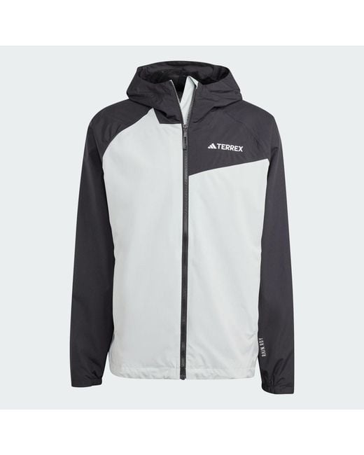 Adidas Black Terrex Multi 2L Rain.Rdy Jacket for men
