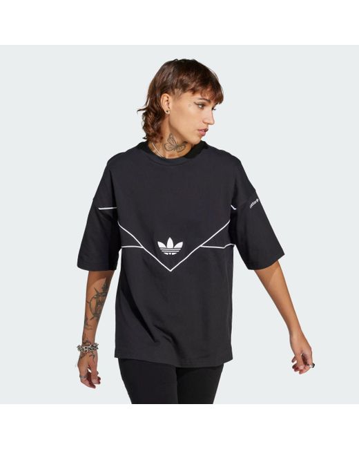 Adidas T-shirt in het Black