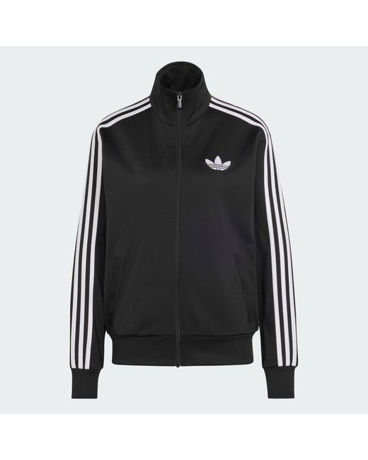 Adidas Black Firebird Track Top Loose