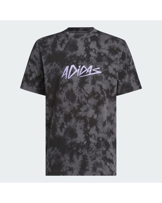 Adidas Lux Color Grafik T-Shirt in Black für Herren