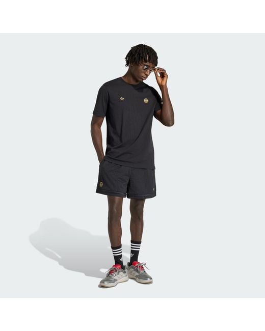 Adidas Black Fc Bayern Shorts for men