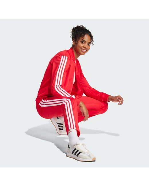 Adidas Red Dayready Tracksuit