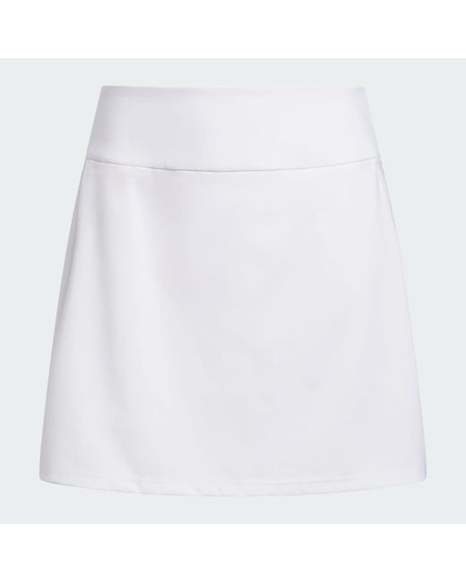 Adidas White Ultimate365 Solid Knit Skirt