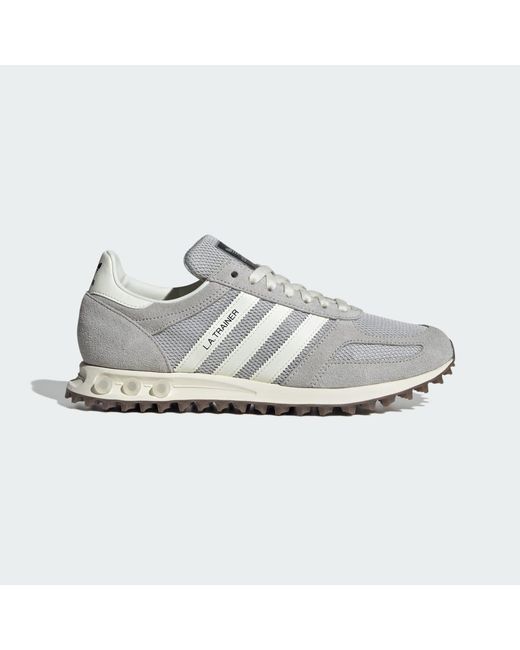 Adidas White La Trainer Og Shoes