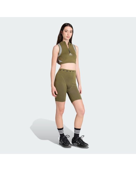Adidas Originals Green Eqt Bra Top