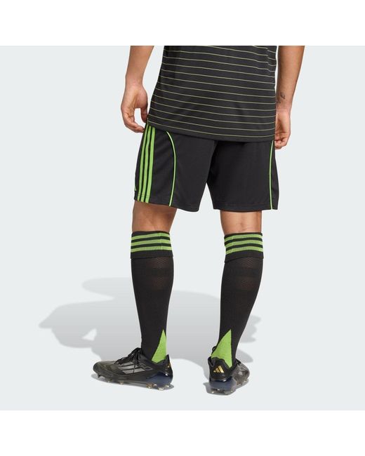 Adidas Black Celtic Fc 25/26 Away Shorts for men