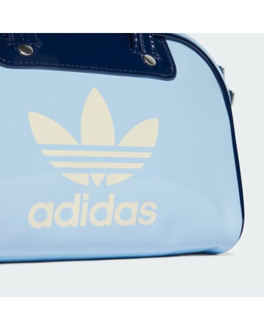 トートバッグ Adidas Adicolor Mini Bowling Bag Blue White adidas Mini sac bowling Adicolor - Bleu | adidas Canada