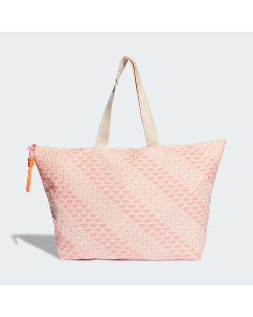 Bolso Shopper Quilted Trefoil adidas de color Rosa Lyst