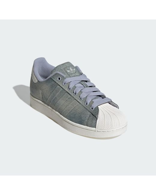 Adidas Gray Superstar Ii Shoes