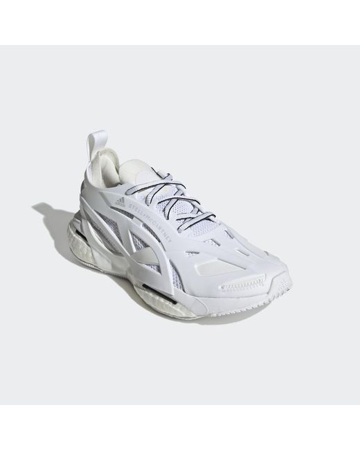 Adidas White By Stella Mccartney Solarglide Running Shoes