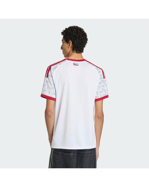 Adidas White United Arab Emirates 26 Home Jersey for men