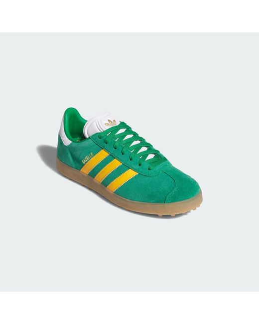 Adidas Green Gazelle Spikeless Golf Shoes
