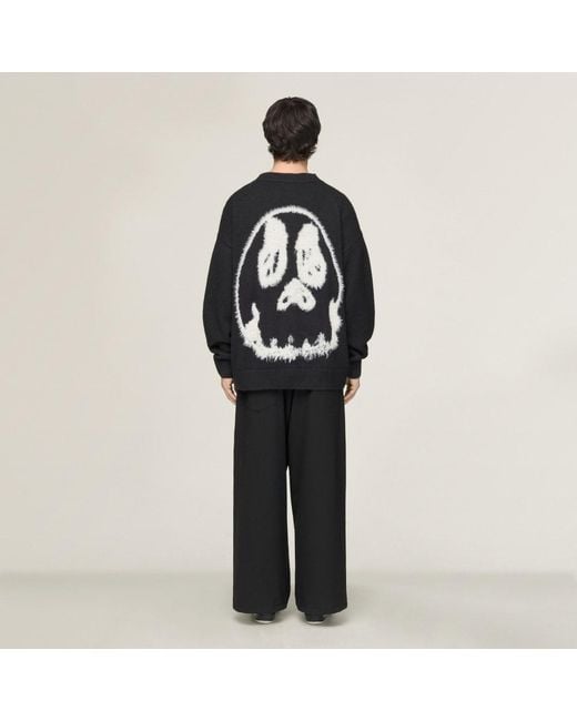 Adidas Black Y-3 Chito Graphic Knitted Cardigan