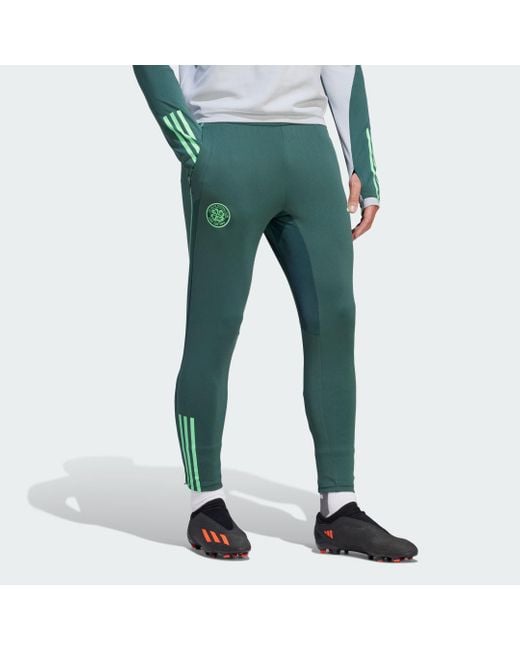 Adidas Green Celtic Fc Tiro 23 Training Tracksuit Bottoms for men