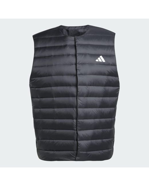Adidas Gray Helionic Light Vest for men