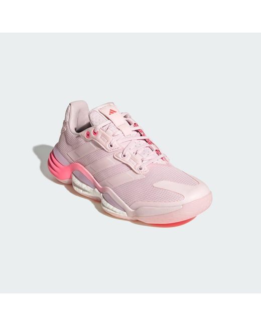 Adidas Pink Stabil 16 Indoor Shoes