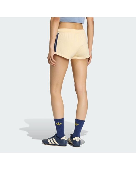 Adidas Blue Knitted Shorts
