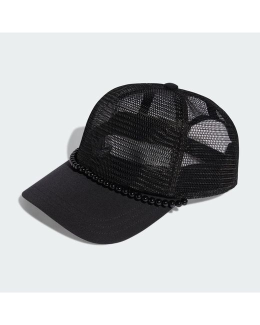 Adidas Black Trucker Cap