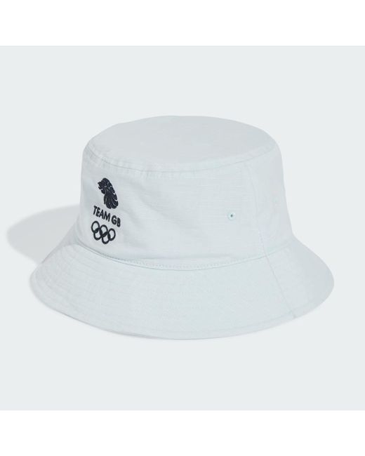 Adidas Blue Team Gb Bucket Hat