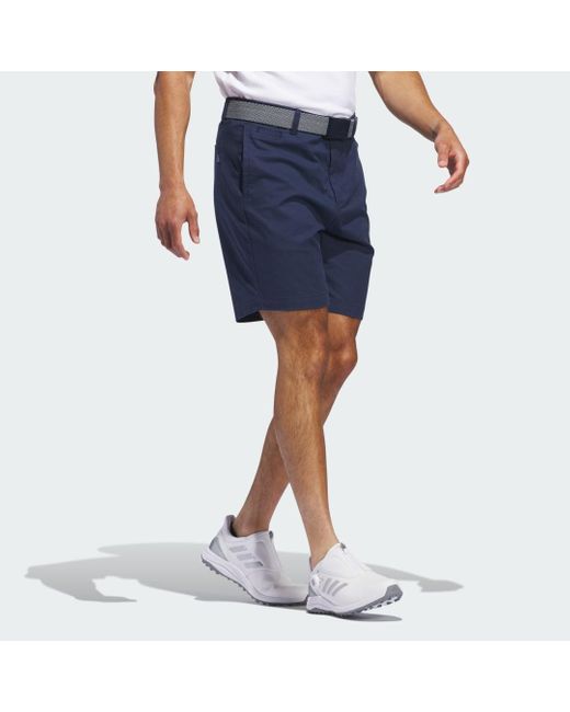 Short da golf Go-To Five-Pocket di Adidas in Blue da Uomo