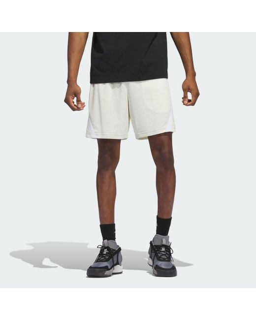 Adidas Select Mesh Short in het Black voor heren