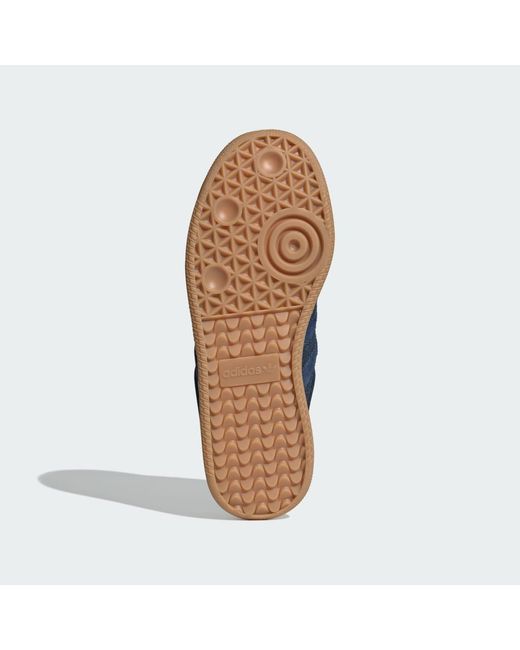 Adidas Blue Samba Xlg Shoes