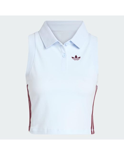 Adidas Blue Polo Top
