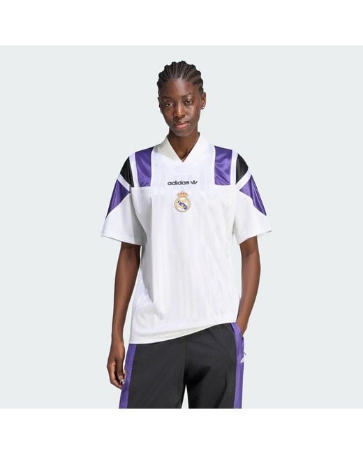 Adidas White Real Madrid Eqt Jersey