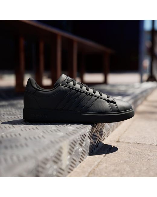Adidas Black Grand Court Base 2.0 Shoes