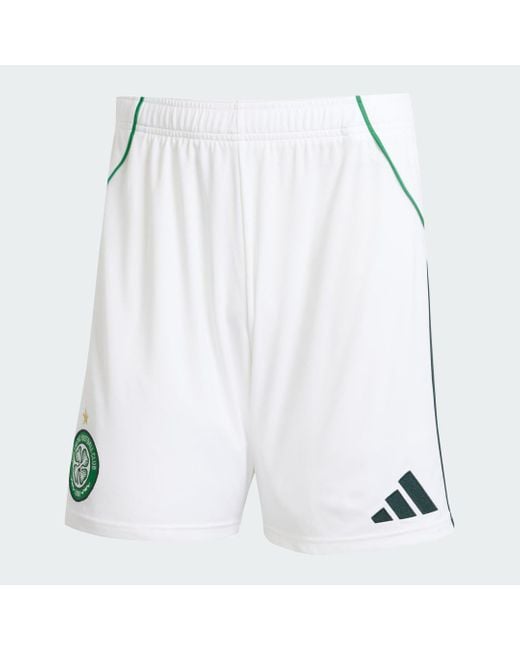 Adidas Blue Celtic Fc 25/26 Home Shorts for men