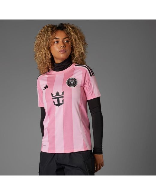 Adidas Pink Inter Miami Cf 25/26 Home Jersey