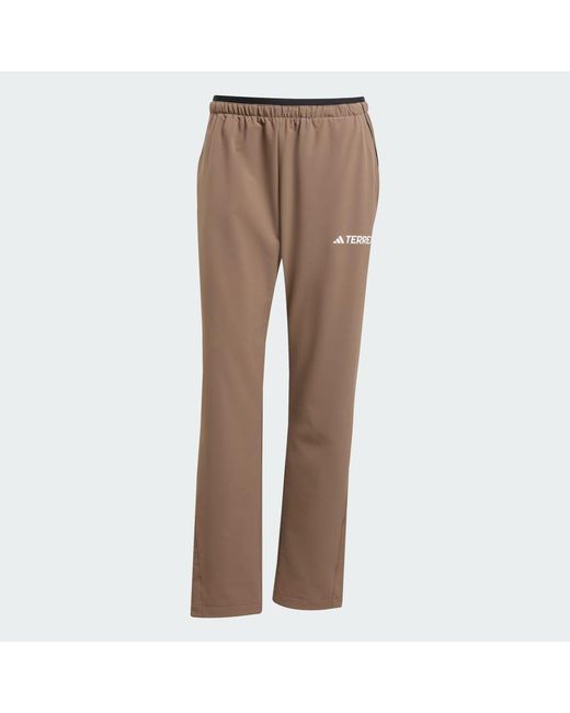 Adidas Brown Terrex Multi Liteflex Joggers