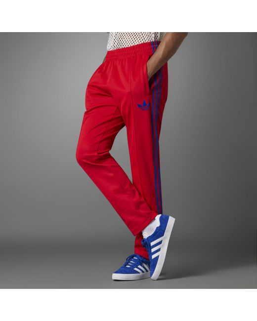 Rode adidas trainingsbroek heren sale