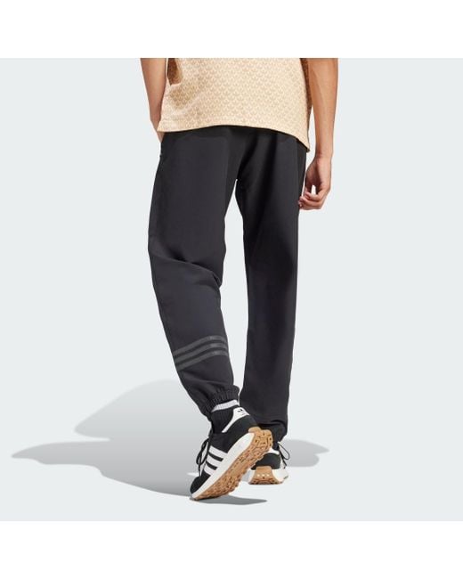 Adidas Black Street Neuclassic Track Pants for men
