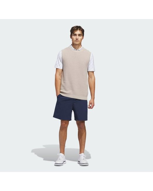 Chaleco De Punto Ultimate365 Adidas de hombre de color White
