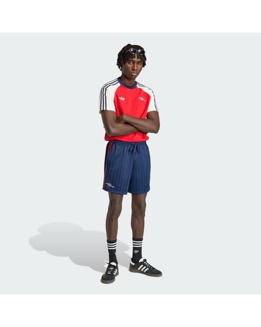 Adidas Blue Football Arsenal Fc Originals Short Jy7778 for men