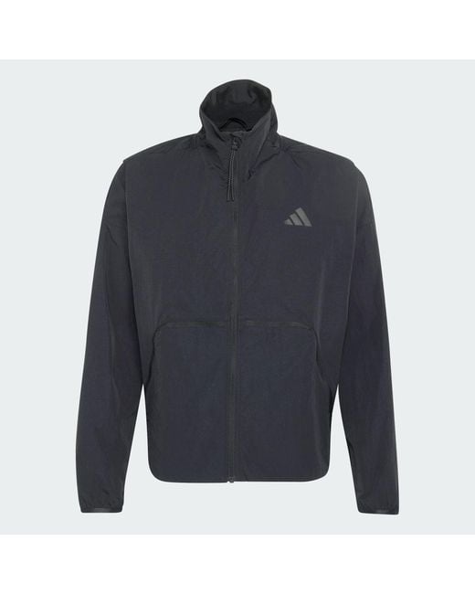 Adidas Gray City Tech Lightweight Jacket for men