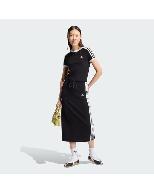 Adidas Black Knitted Skirt
