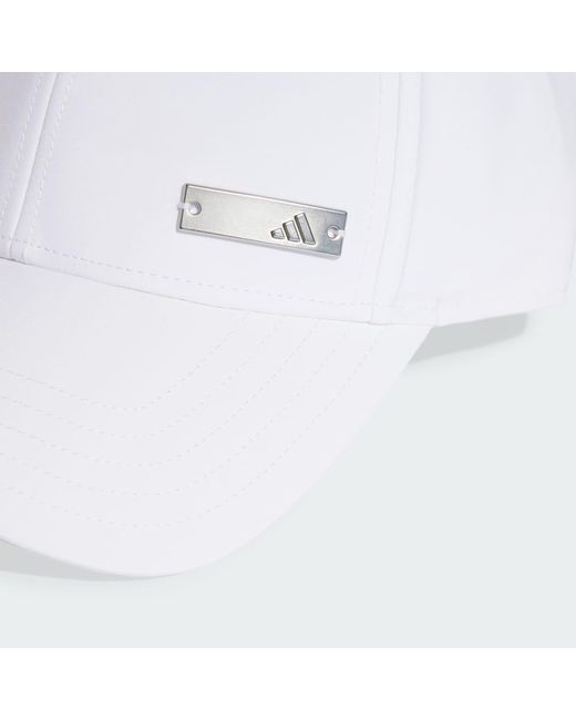 Adidas White Lightweight Baseball Cap