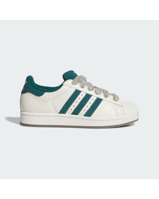 Adidas Blue Superstar Ii Shoes