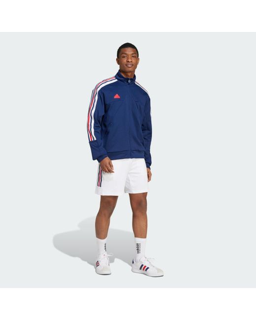 Adidas Blue House Of Tiro Nations Pack Shorts for men